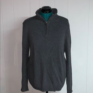 Cozy grey Croft & Barrow sweater
